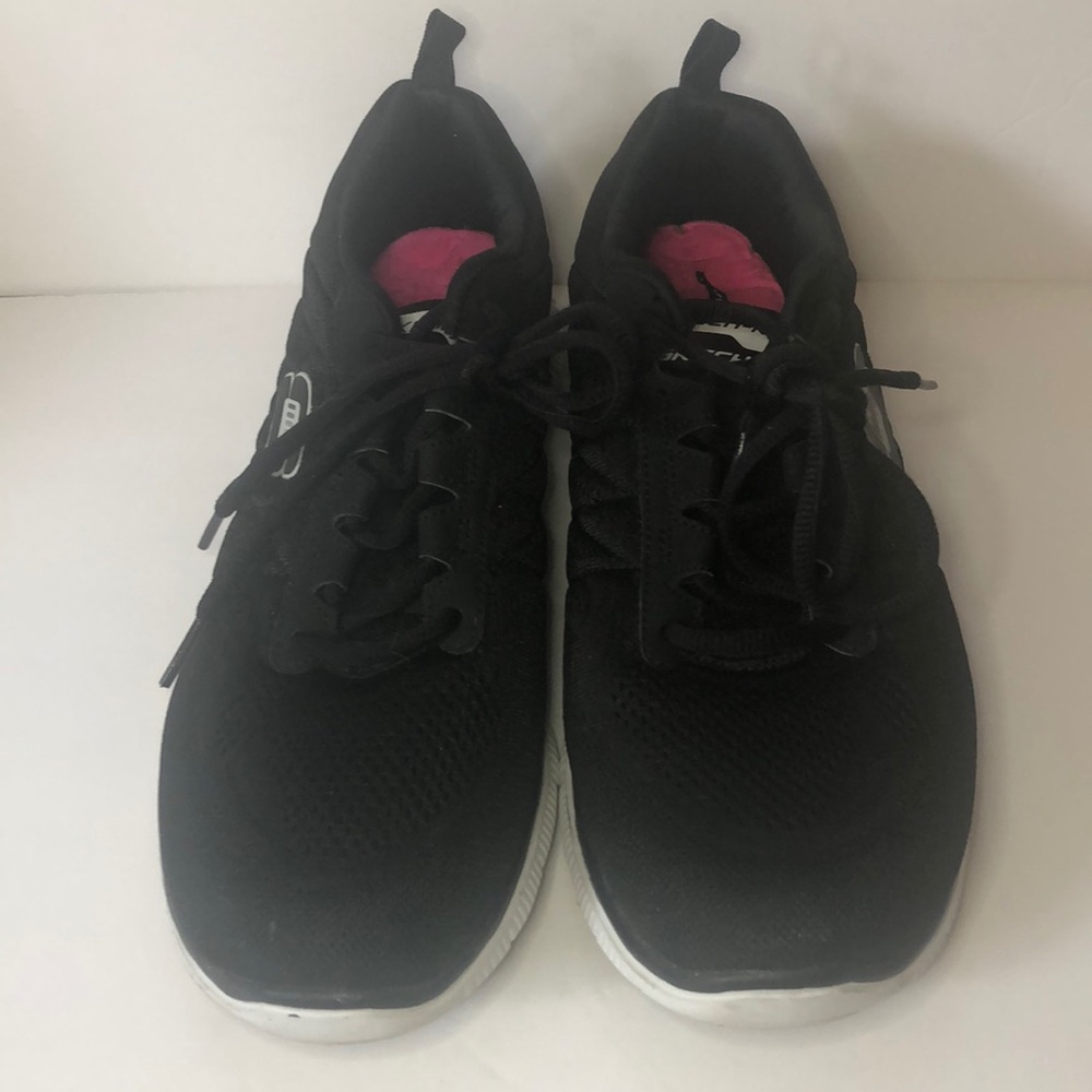 Skechers Women’s Black Skech-Knit Sneakers